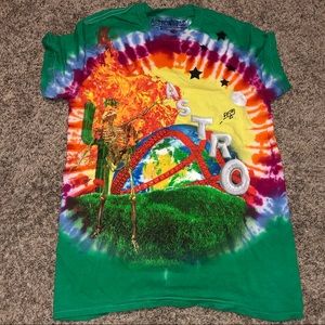 Astroworld tie dye shirt size small